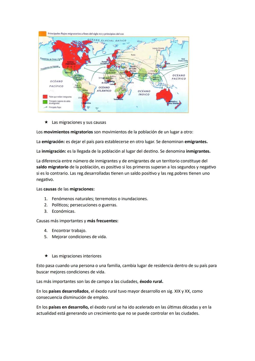 La población mundial
P.1: La evolución y distribución de la población mundial
La evolución de la población
La población mundial es el conjun