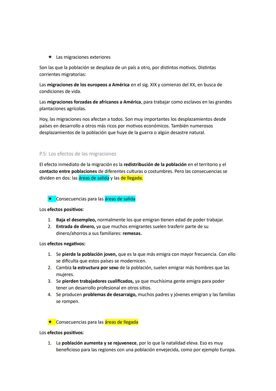 La población mundial
P.1: La evolución y distribución de la población mundial
La evolución de la población
La población mundial es el conjun
