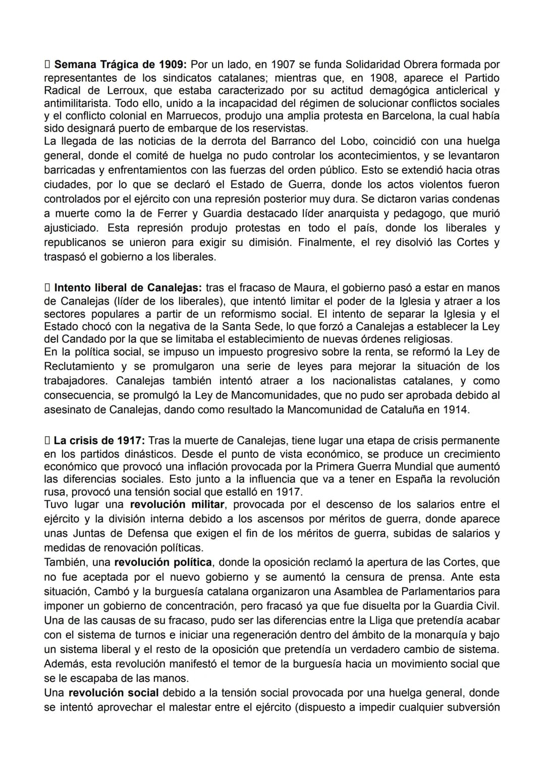 REINADO DE ALFONSO XIII
Introducción
El reinado de Alfonso XIII está dividido en dos etapas, aunque en este tema solo vamos a
estudiar la pr