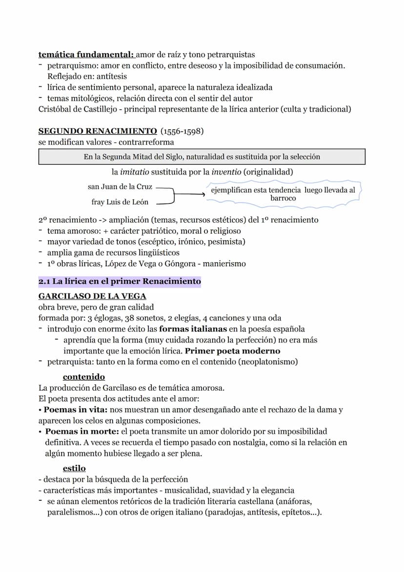 TEMA 8 - LA LITERATURA DEL RENACIMIENTO
1. marco histórico: El Siglo de Oro
1956-1861 -> Siglo de oro o Siglos de Oro
época en la que la que