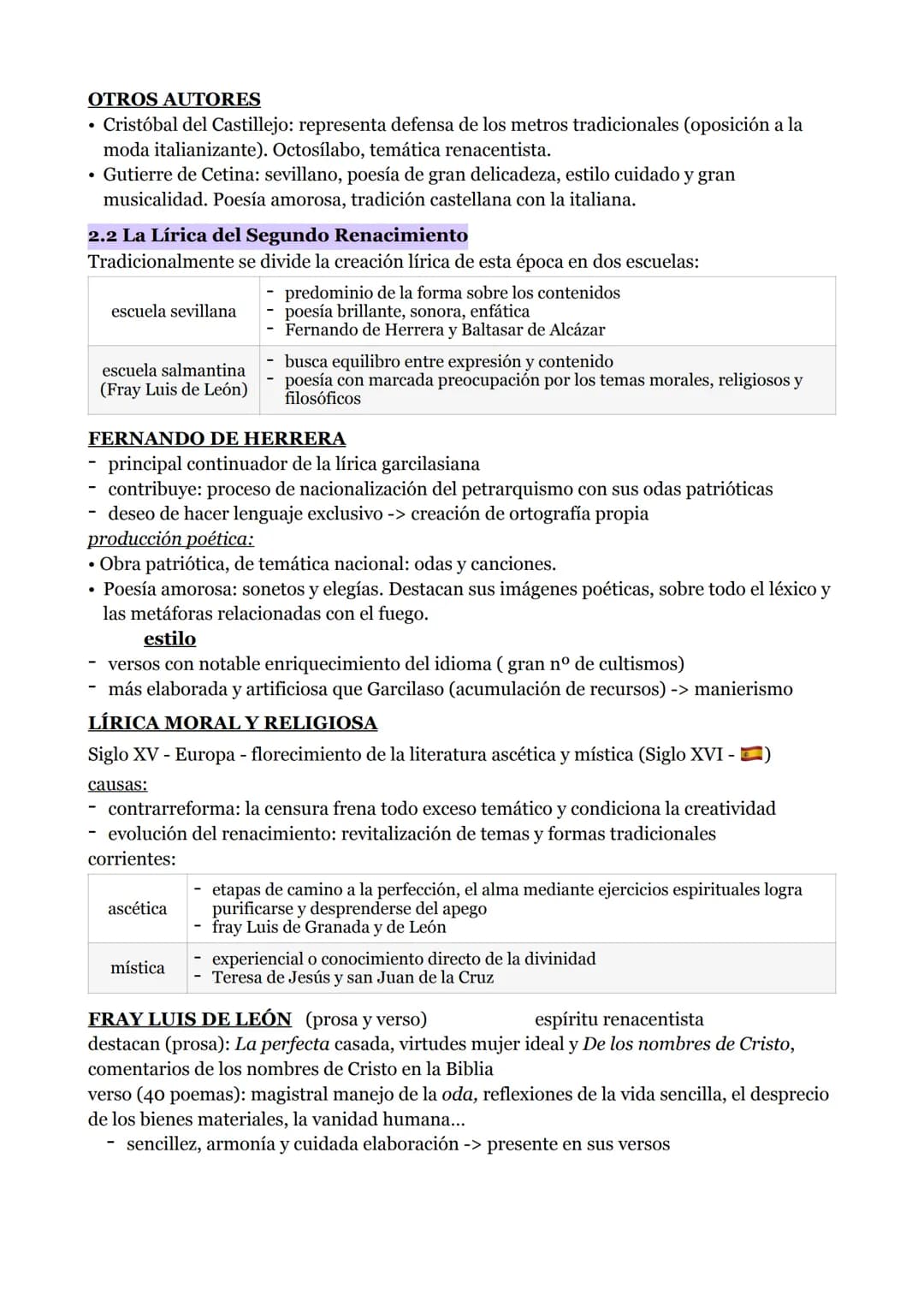 TEMA 8 - LA LITERATURA DEL RENACIMIENTO
1. marco histórico: El Siglo de Oro
1956-1861 -> Siglo de oro o Siglos de Oro
época en la que la que