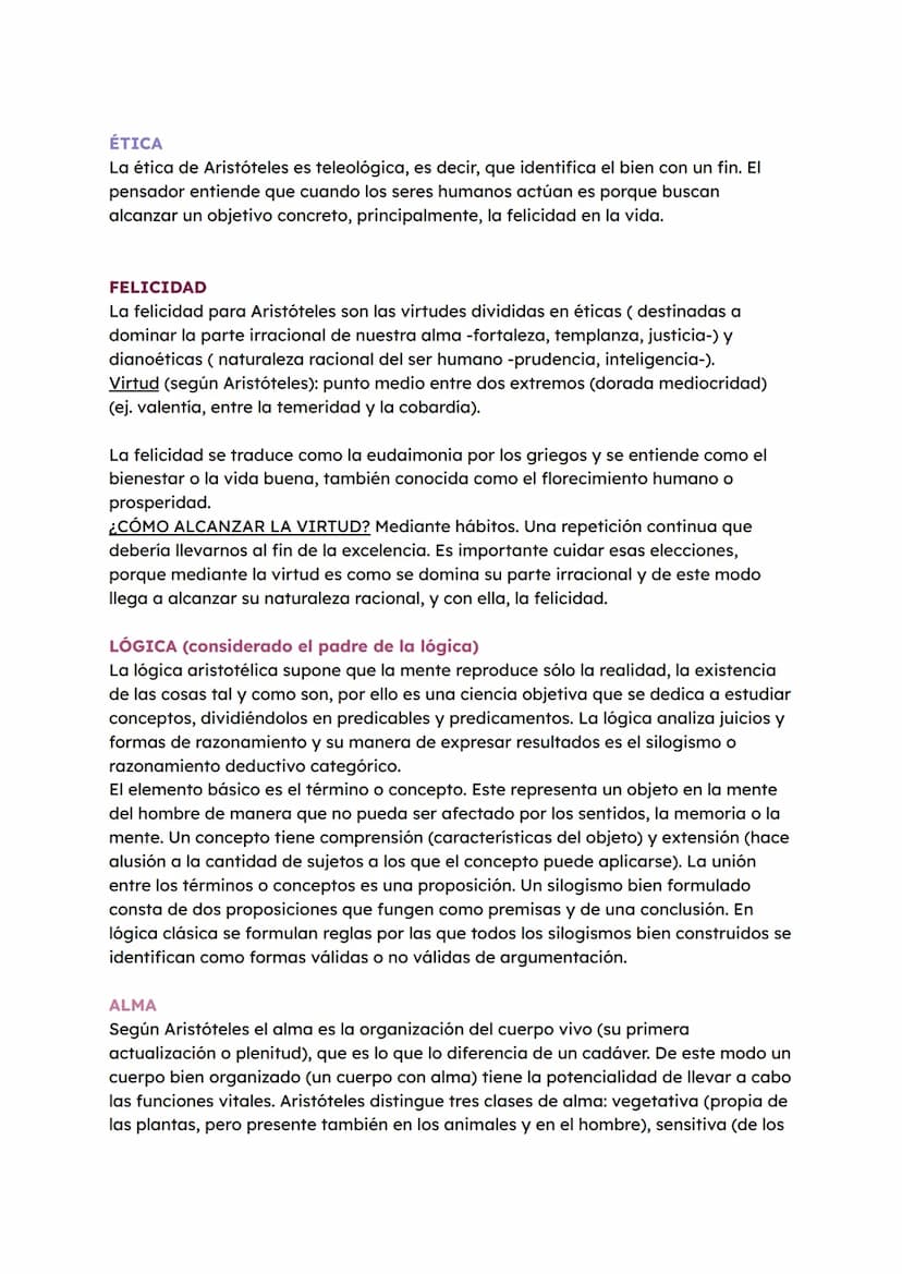 ARISTÓTELES
INTRODUCCIÓN
La filosofía occidental se basa en la obra de los tres grandes filósofos griegos de la
antigüedad: Sócrates, Platón