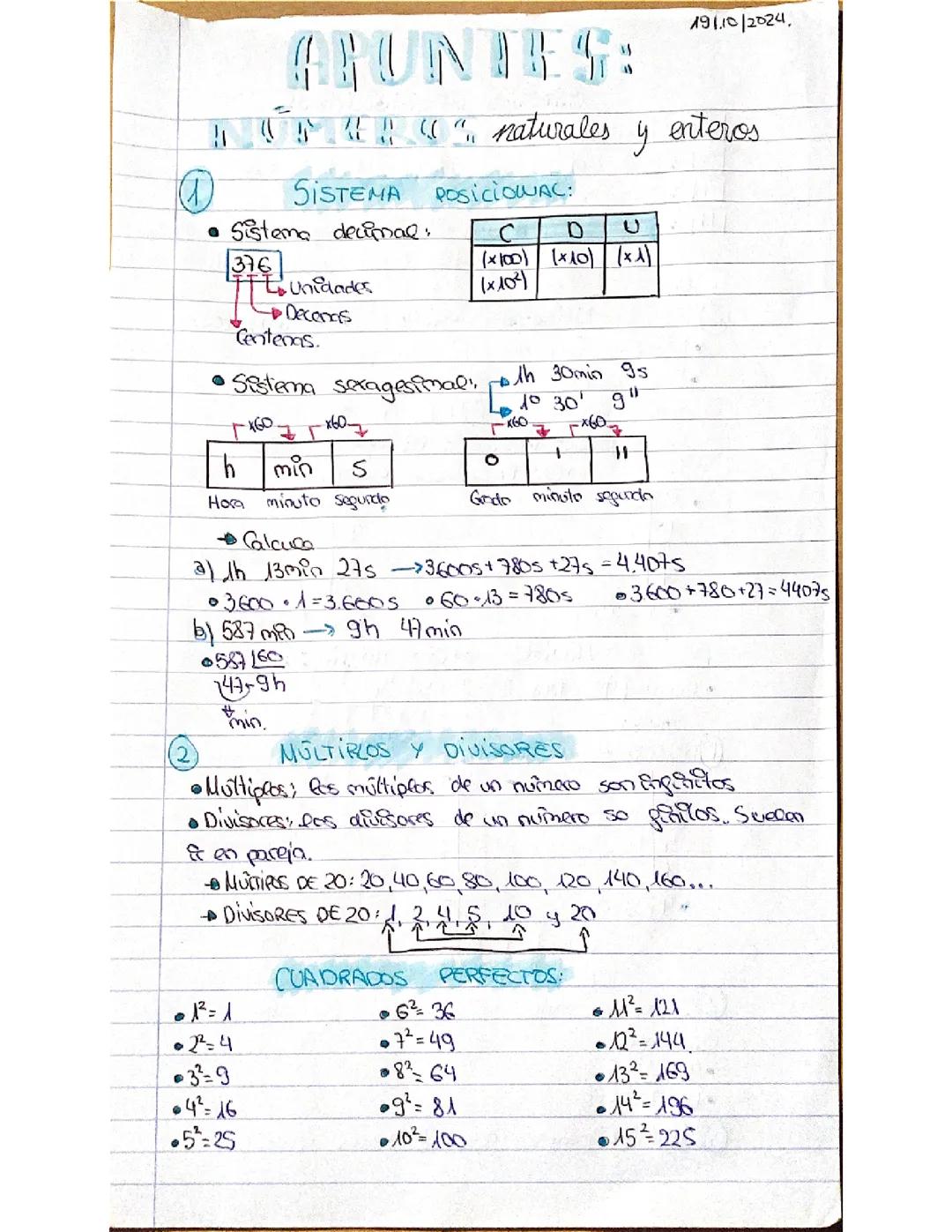 Tema 1 de matemáticas 