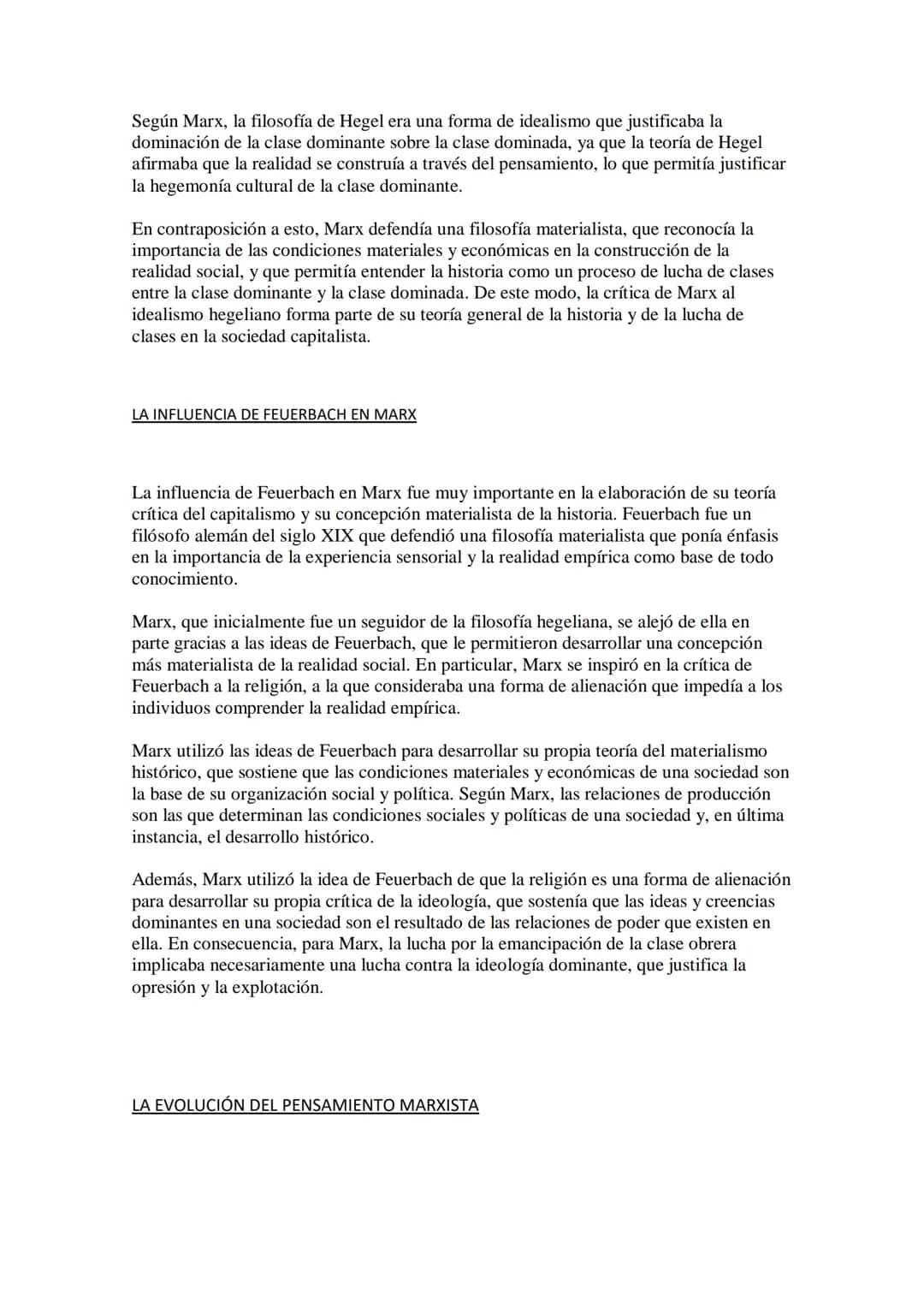 HUMANISMO Y MATERIALISMO HISTÓRICO EN MARX
El humanismo y el materialismo histórico son dos conceptos fundamentales en el
pensamiento de Kar