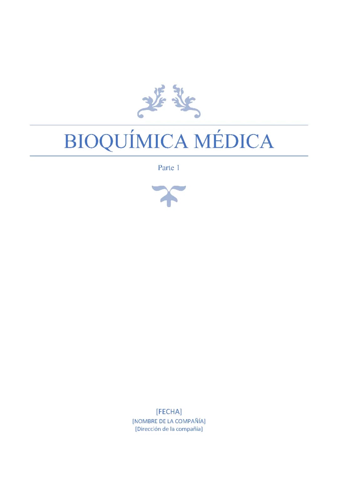 Bioquímica médica