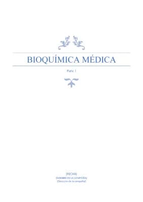 Know Bioquímica médica thumbnail