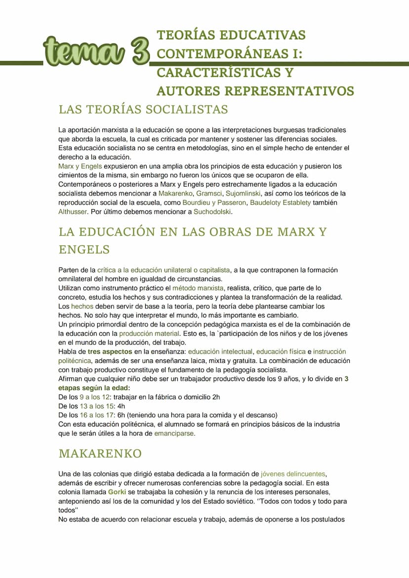tema 1 LA EDUCACIÓN
LA EDUCACIÓN COMO PROCESO DE CO
CONCEPTO DE EDUCACIÓN
El término "educación" es multidimensional, ya que tiene diferente
