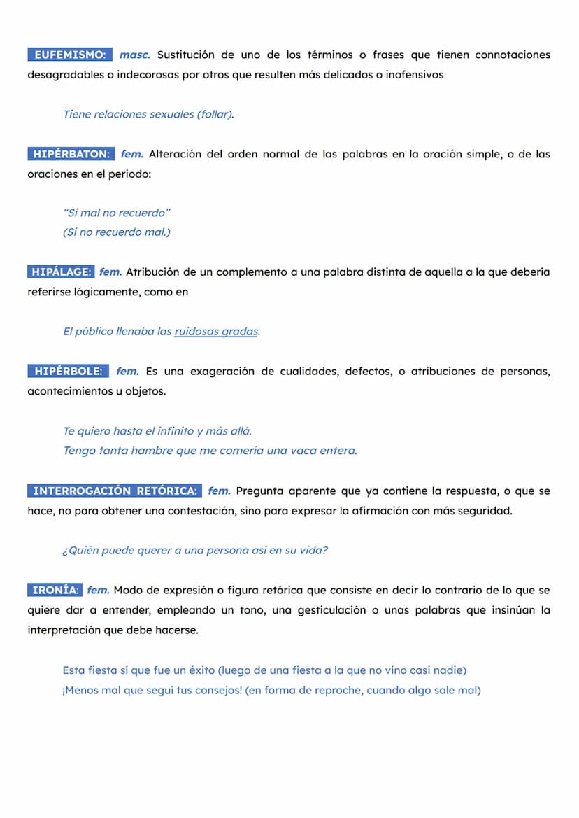 FIGURAS RETÓRICAS
ALITERACIÓN: fem. Repetición de un sonido o de una serie de sonidos acústicamente semejantes,
en una palabra o en un enunc