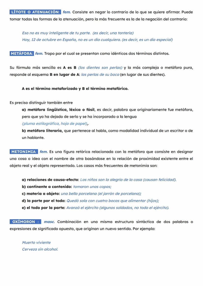 FIGURAS RETÓRICAS
ALITERACIÓN: fem. Repetición de un sonido o de una serie de sonidos acústicamente semejantes,
en una palabra o en un enunc