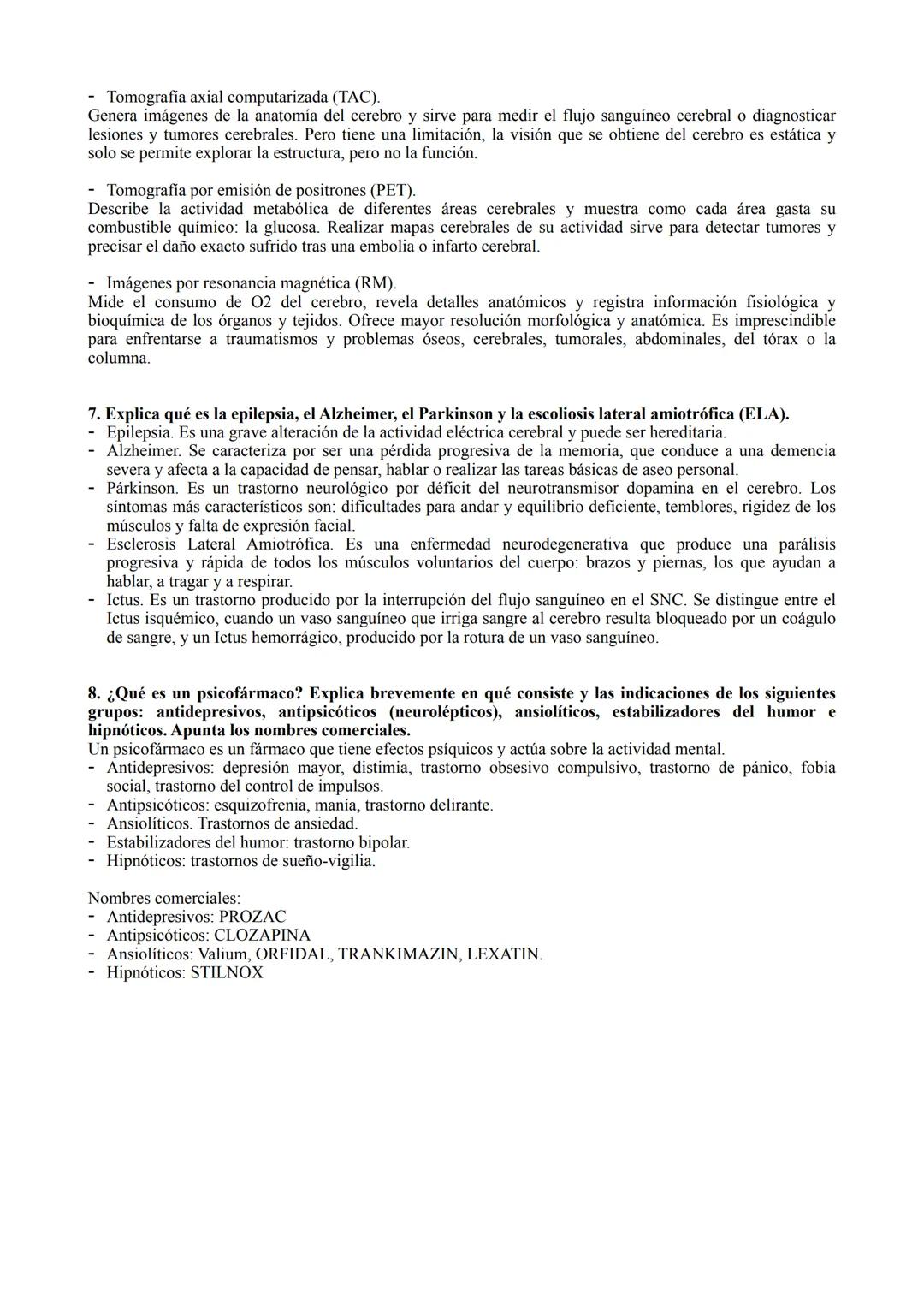 PREGUNTAS PSICOLOGÍA 2ª EVALUACIÓN
1.Apunta sobre un dibujo las partes fundamentales de las neuronas.
núdeo
Dendrita
HEMISFerio
izquierdo
Ve