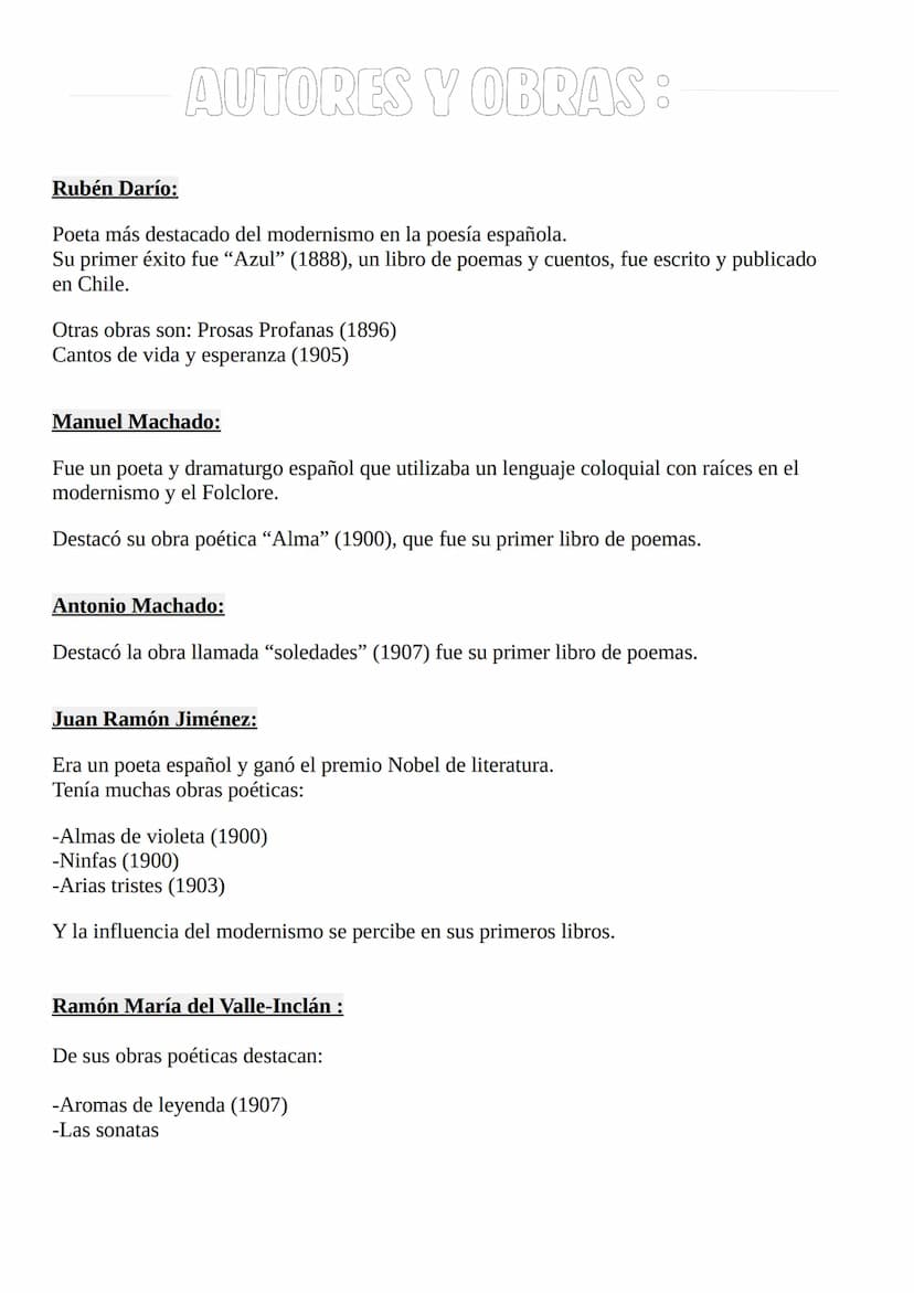 MODERNISMO
DIFERENCIAS:
REALISMO-NATURALISMO
La novela
Género literario preferente
Reflejar objetivamente la realidad del siglo XIX:
ambient