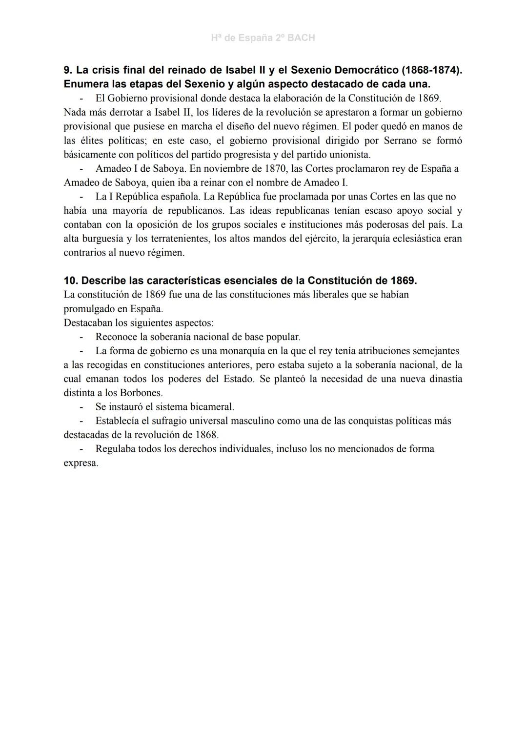 Hª de España 2º BACH
LA CRISIS DEL ANTIGUO RÉGIMEN: LIBERALISMO FRENTE A ABSOLUTISMO
2. La Guerra de la Independencia: causas, composición d