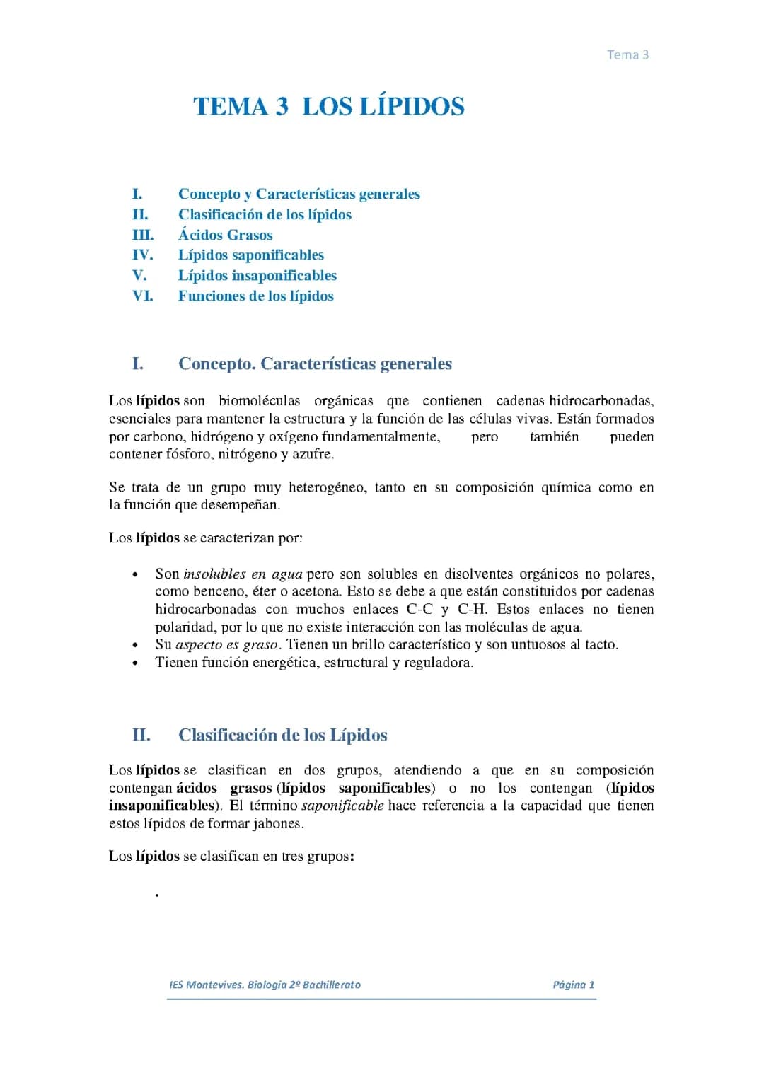 Los Lípidos: Saponificables, Ácidos Grasos y Su Clasificación en Biología