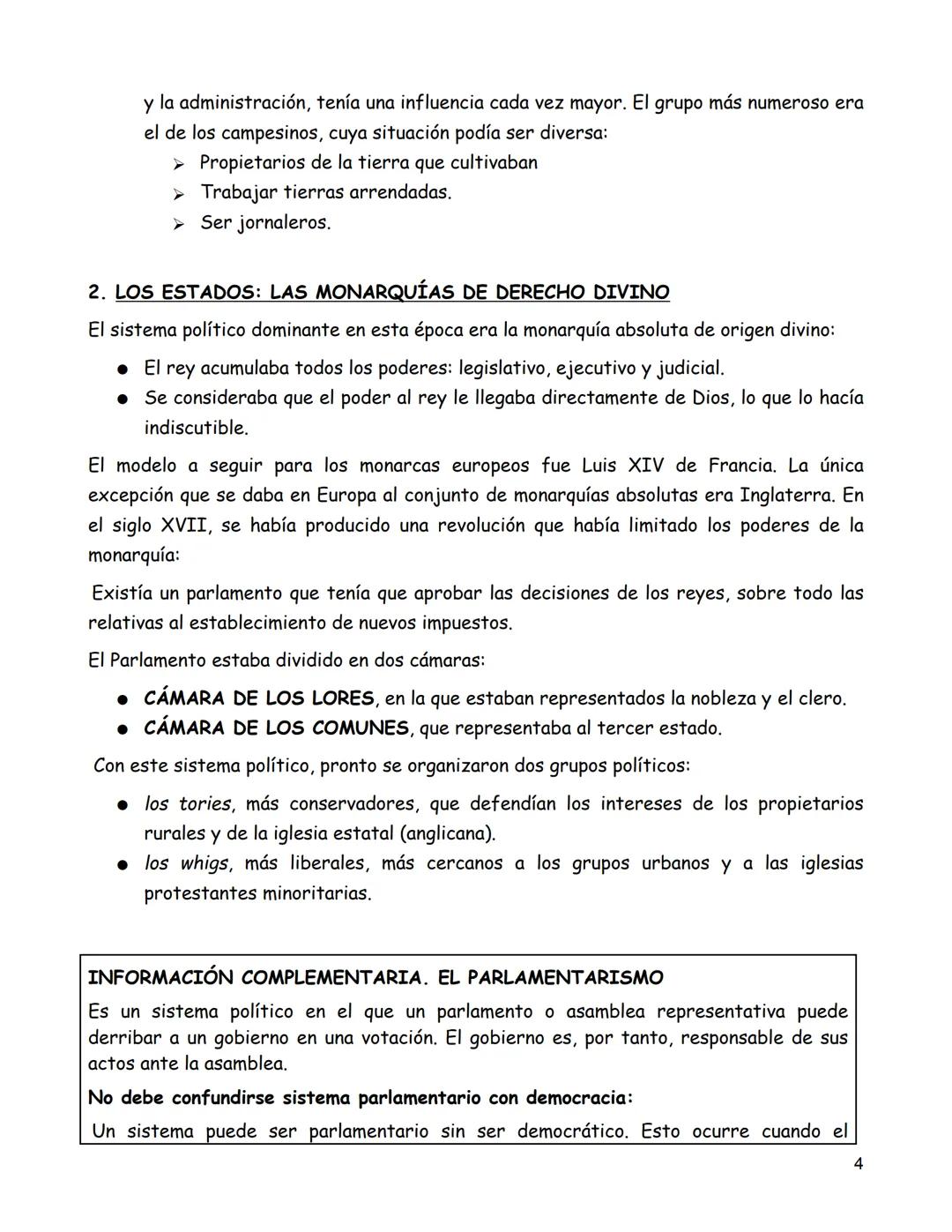 TEMA 1. EL ANTIGUO RÉGIMEN Y LA ILUSTRACIÓN

1. Una sociedad rural y tradicional
2. Los estados: las monarquías de derecho divino
3. Los crí