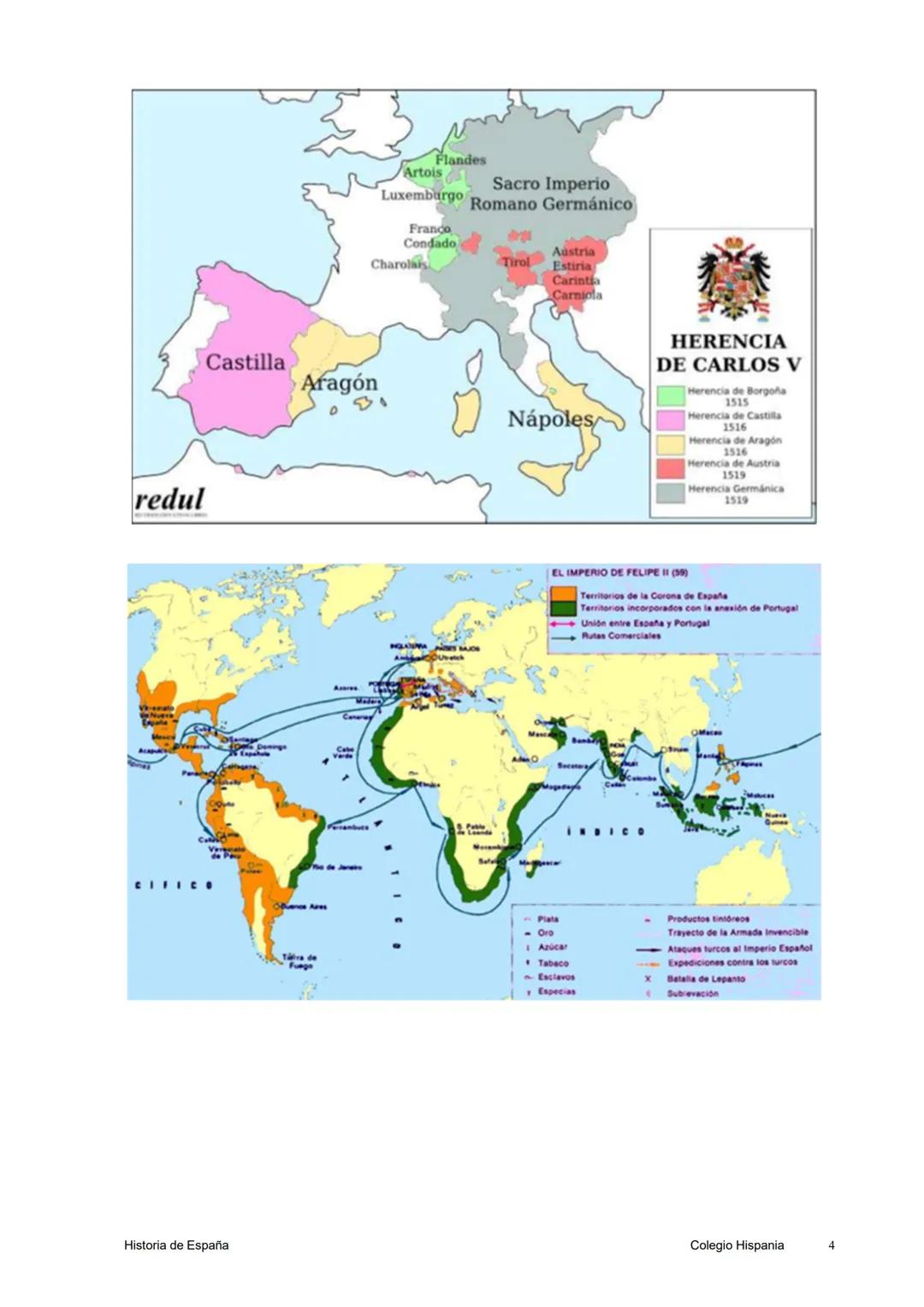 5. EL REINADO DE LOS AUSTRIAS MAYORES: EL SIGLO XVI
Introducción
La dinastía austriaca de los Habsburgo llegó al trono con el matrimonio de 