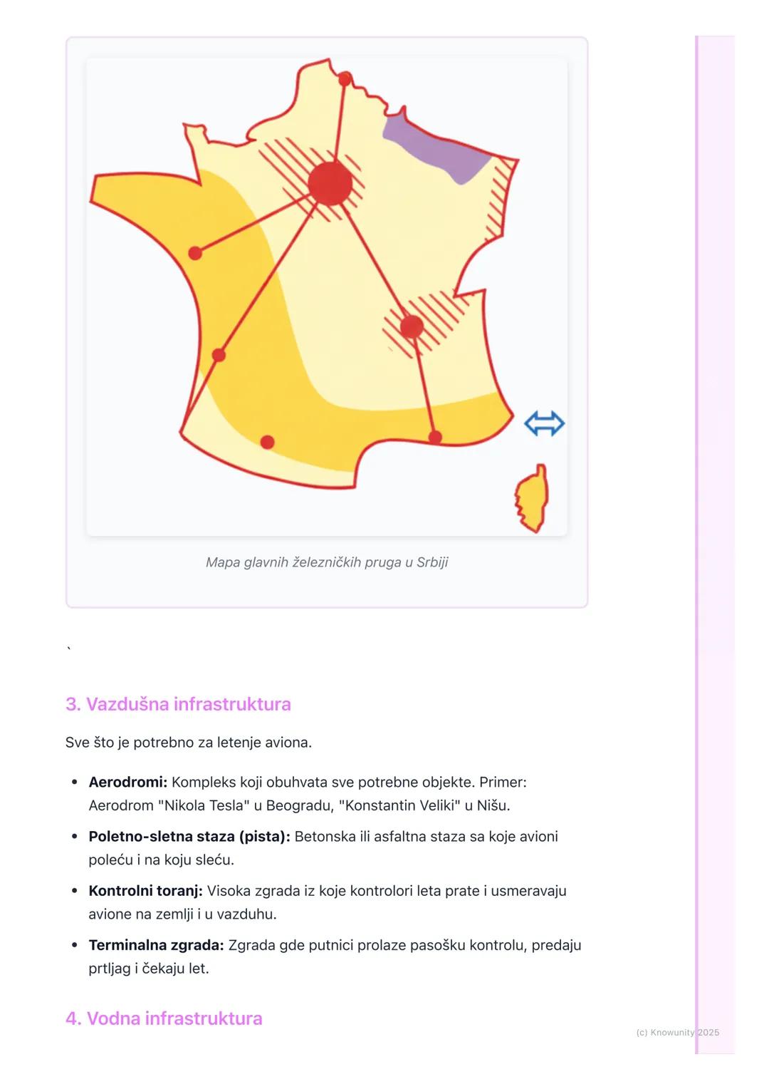 # Saobraćajna infrastruktura

Uvod u saobraćajnu infrastrukturu

Saobraćajna infrastruktura je skup svih objekata, zgrada i uređaja koji su
