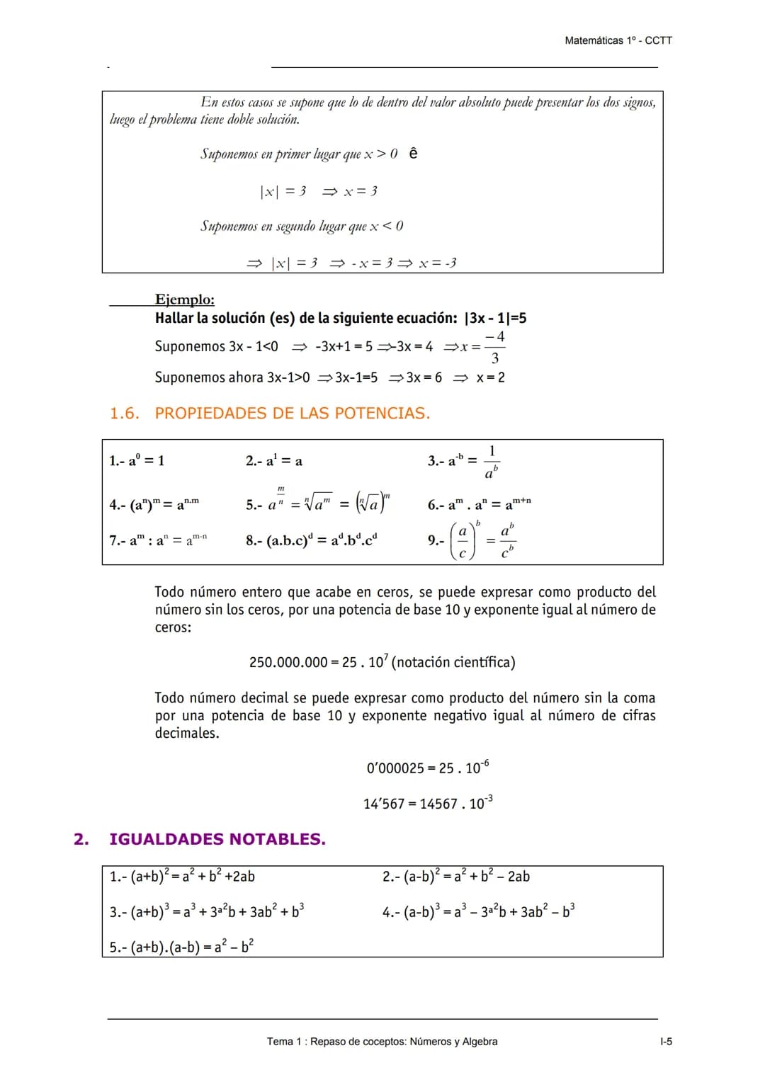 Exa+b
Tema 1
(a+b)
#
1
+ bn.
r
Repaso de Conceptos
Números Reales & Álgebra
(a&prp=(a+
-2b+.
+o
n-2
br
+
a+by" = (a+b² (a+b) =
+ (n-2)
an-2 