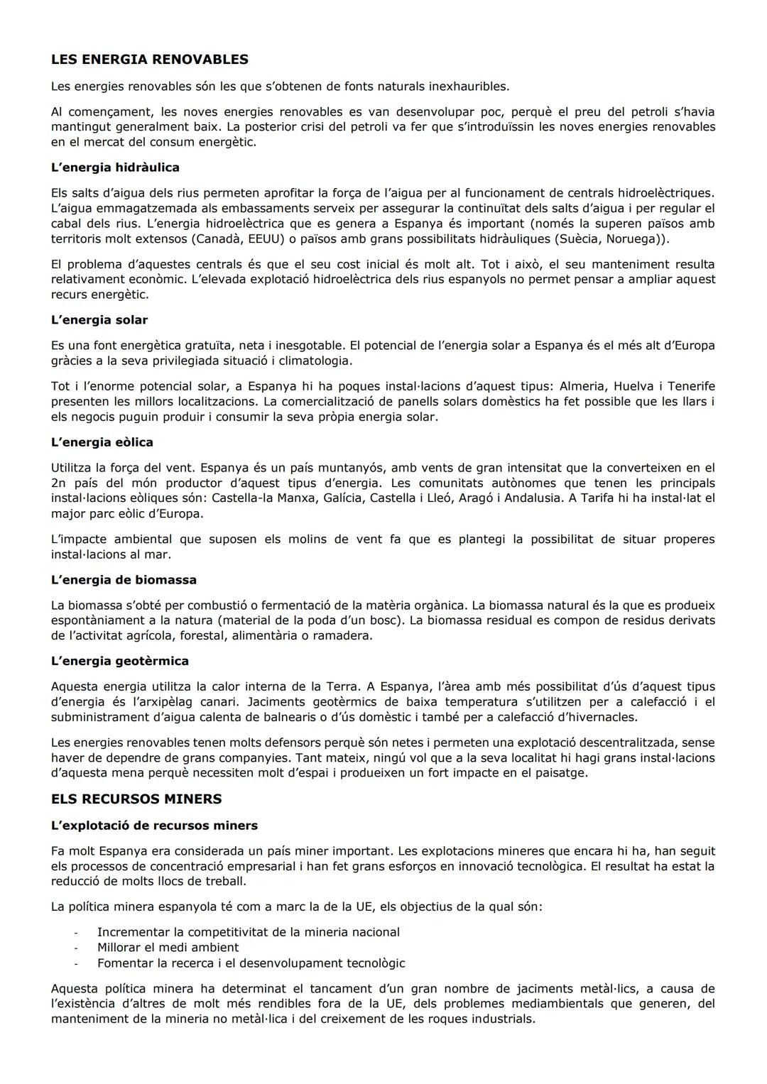 LES CONQUES HIDROGRÀFIQUES I ELS RECURSOS HÍDRICS
Espanya és una àrea geogràfica àrida. Aquest alt grau d'aridesa és la causa de la migrades