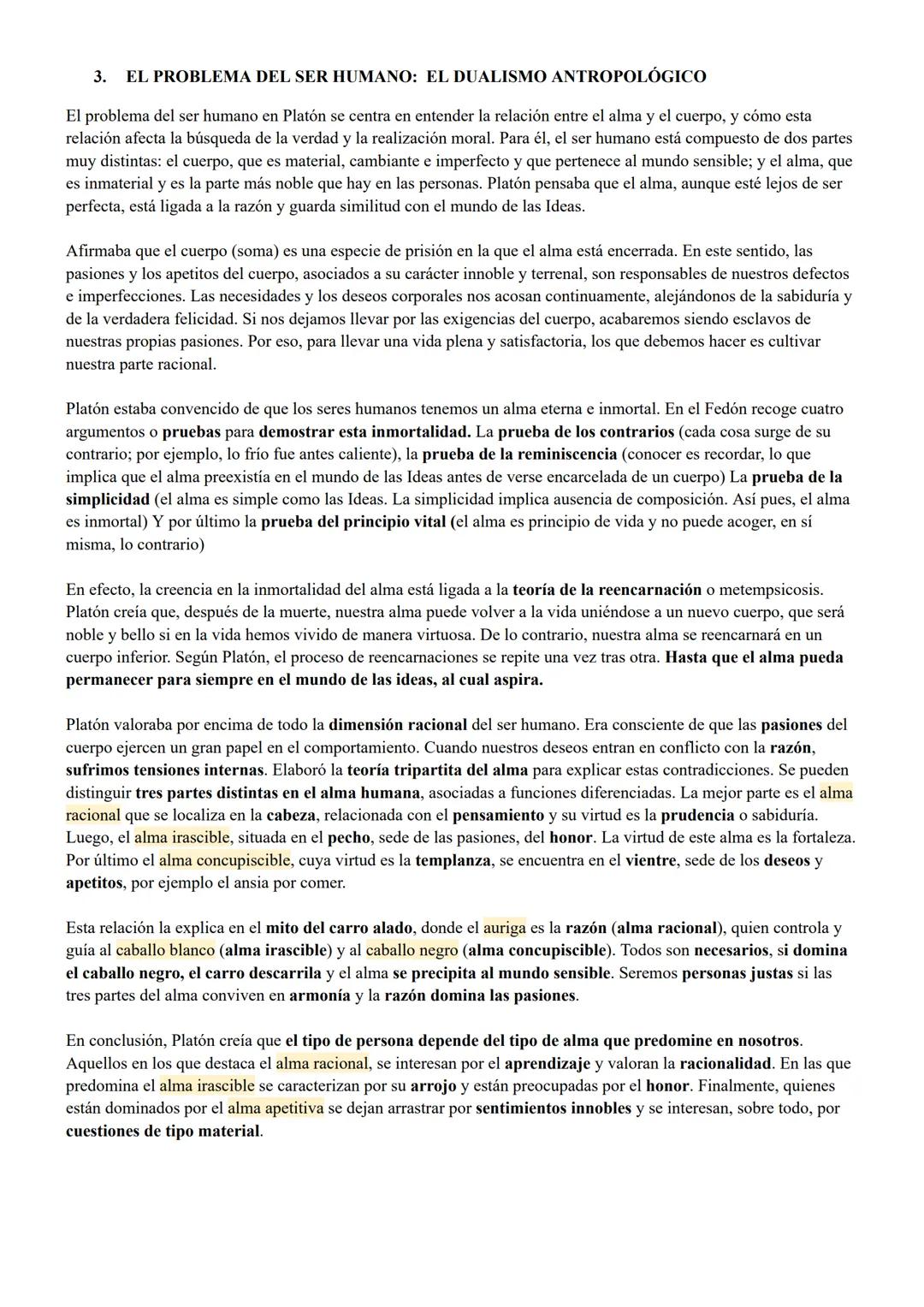 TEMA 2: (SÓCRATES Y SOFISTAS) EL DUALISMO PLATÓNICO
INTRODUCCIÓN: Su pensamiento se desarrolló en la antigua Grecia en el siglo IV a.C. Fue 