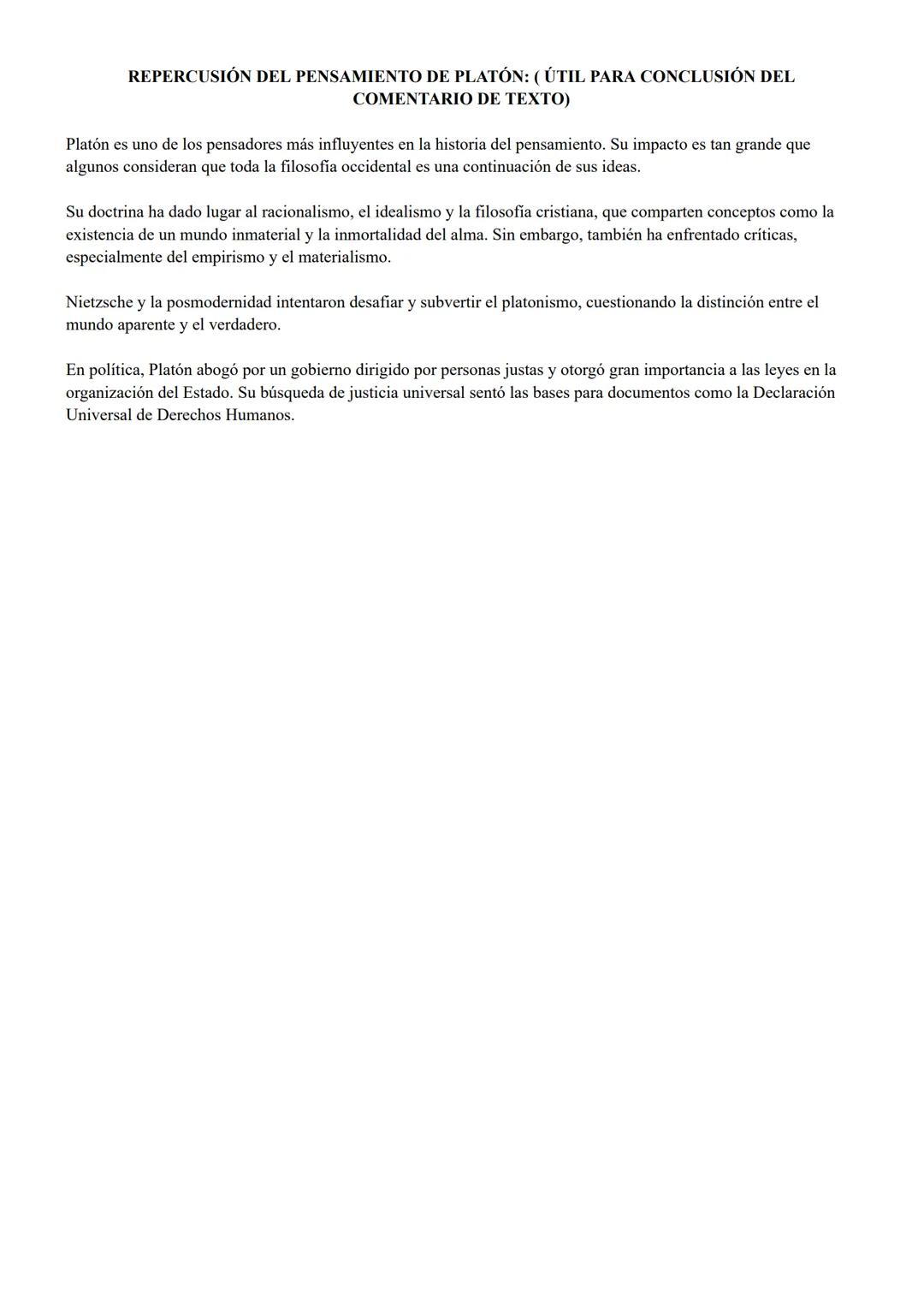TEMA 2: (SÓCRATES Y SOFISTAS) EL DUALISMO PLATÓNICO
INTRODUCCIÓN: Su pensamiento se desarrolló en la antigua Grecia en el siglo IV a.C. Fue 