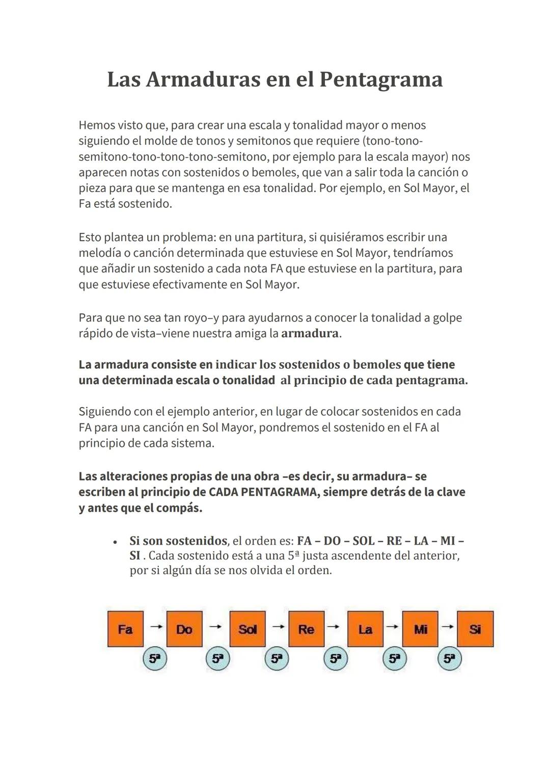 Como hemos explicado una escala está formada por una sucesión de notas
que tienen unas distancias concretas entre ellas. Hasta ahora, hemos
