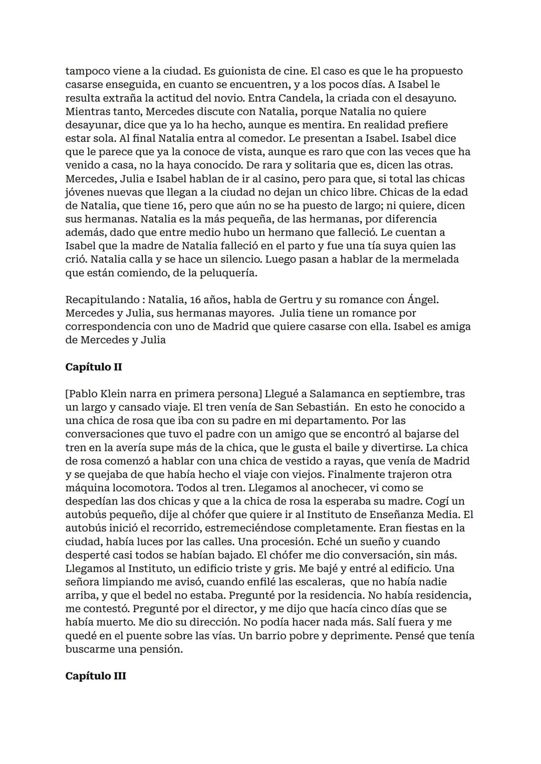RESUMEN ENTRE
VISILLOS
Entre visillos, Carmen Martín Gaite: resumen por capítulos
Entre visillos es la primera novela larga de la escritora 