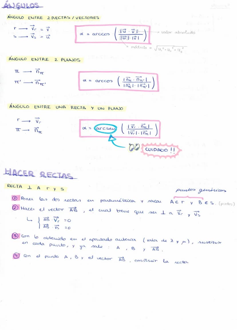-POSICIONES Y
POSICIONES RELATIVAS EVECTORES)
PosicióN RELATIVA ENTRE 2 RECTAS
Dadas
las rectas
Si
Ejemple 1:
si uv
av
√₁ = (-3,4, 1)
Vs= (1