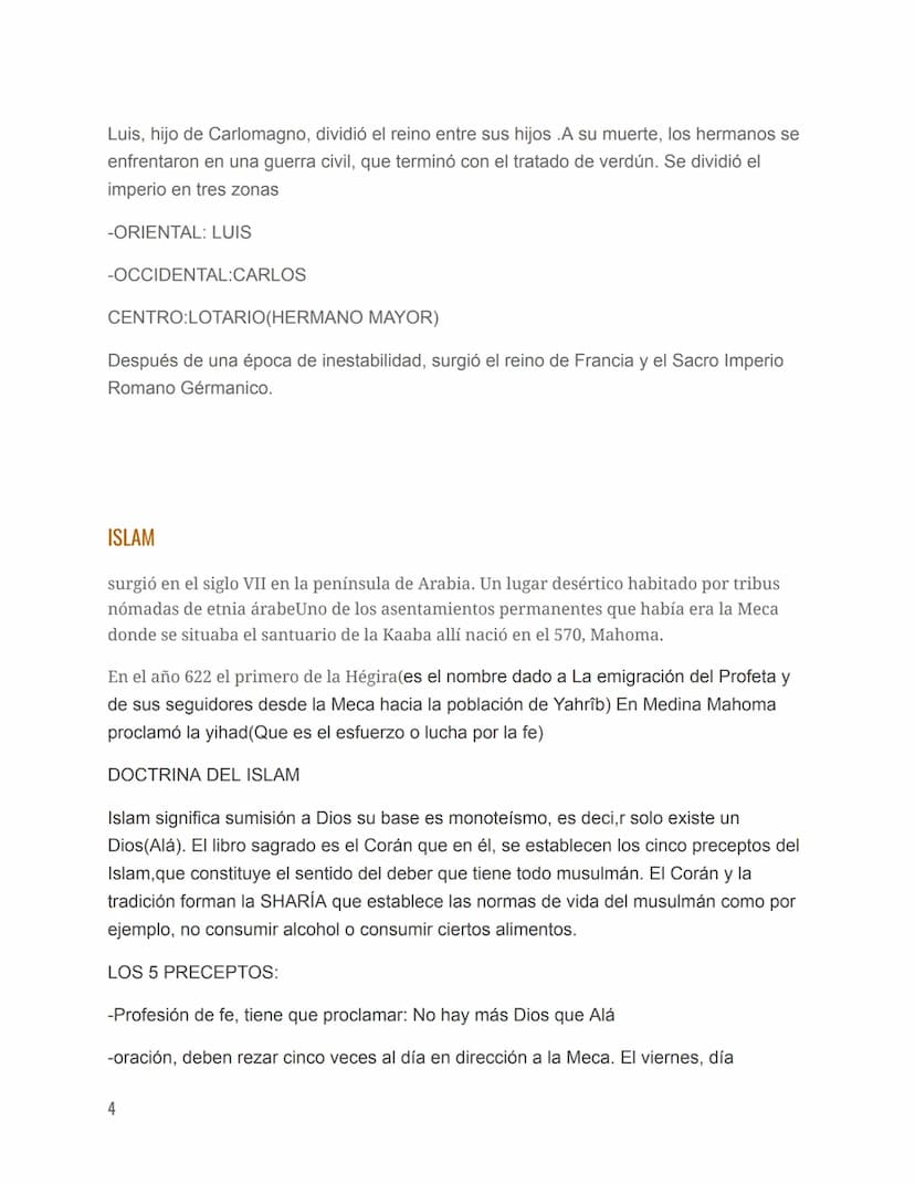 Historia tema 1
EL FIN DE LA ANTIGÜEDAD,
¿Cual fue la crisis que hubo y cómo se dividió el imperio?
En los últimos años de la antigüedad, hu