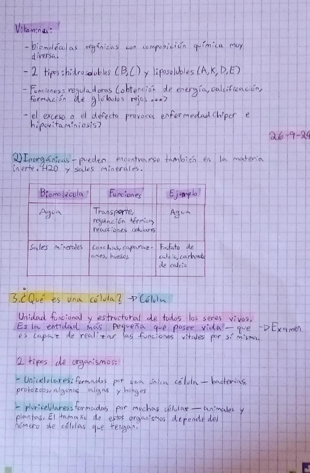 Tema 2. La célula y la clasificación de los
Seres vivos.
-Terra
1- ¿Qué caracteristicas hacen
que
ta Tierra
Sea vo planeta habitable?
Presen