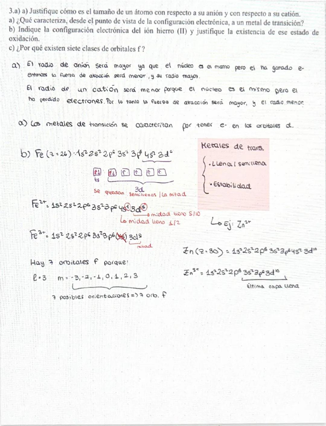 Grupo
2. Propiedades periódicas
Radio atómico, Energía de ionización (Potencial de ionización), afinidad electronica,
electronegatividad y e