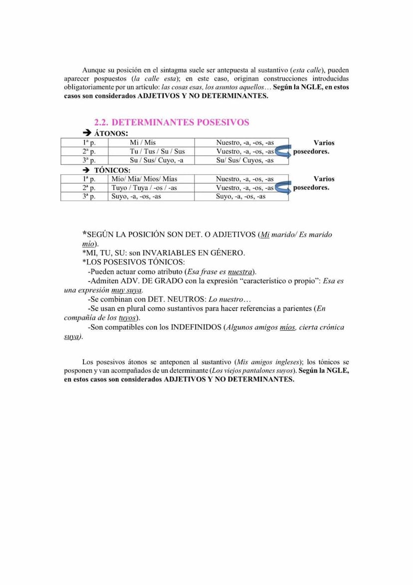 MORFOLOGÍA según la Nueva Gramática
ARTÍCULOS Y DETERMINANTES:
1. ARTÍCULOS
SINGULAR
MASCULINO
DEFINIDOS
El
INDEFINIDOS un
SINGULAR
FEMENINO