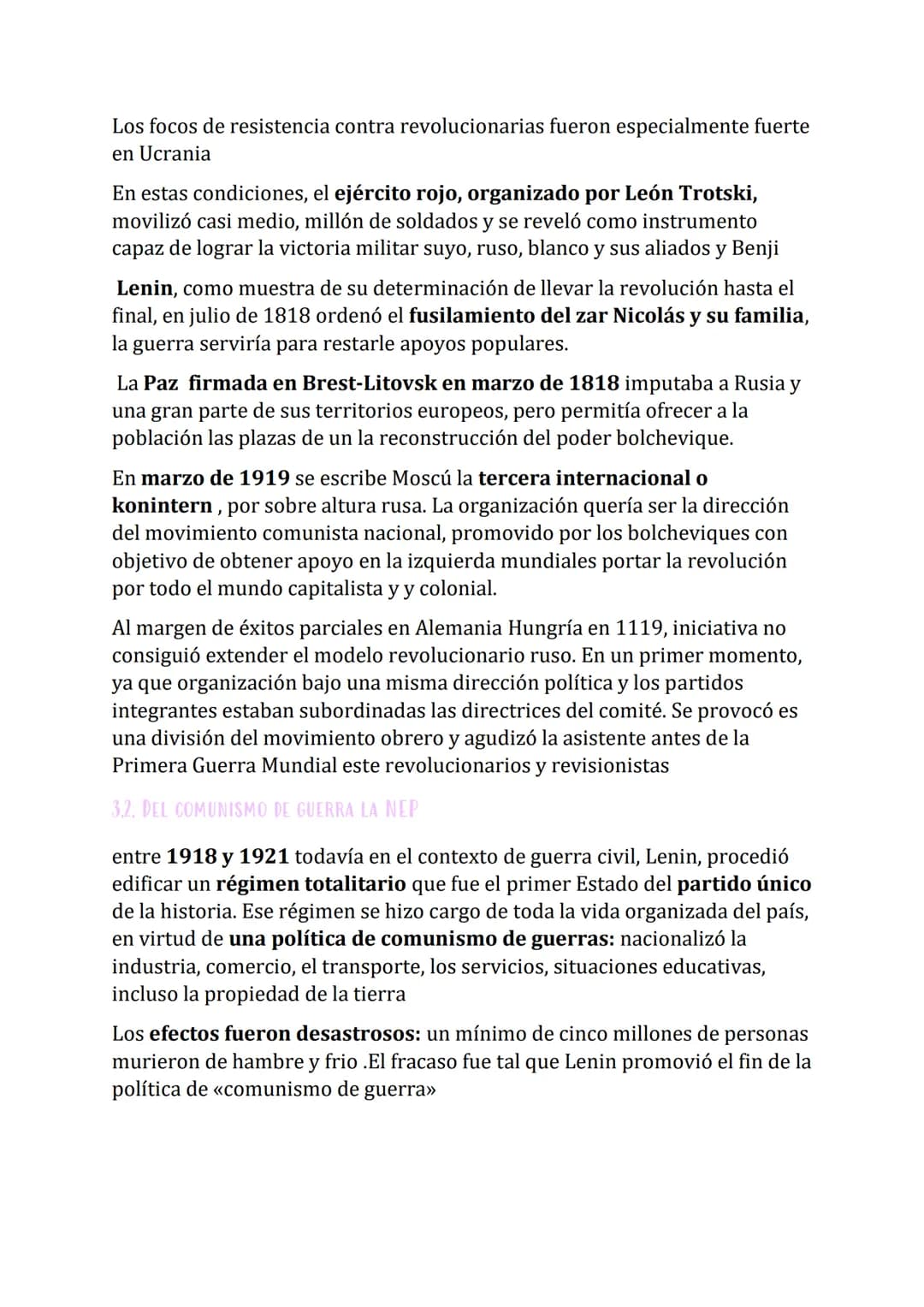 LA REVOLUCIÓN RUSA Y LA UNIÓN SOVIÉTICA
A comienzos del siglo XX, Rusia seguía regida por un zar de la dinastía
Romanven (trono desde el sig
