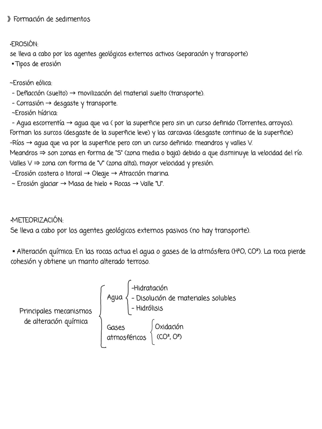 1. PROCESOS Y AMBIENTES FORMADORES DE ROCAS
>> Procesos
Procesos petrogenéticos: (Origen de formación de rocas y minerales)
Un proceso petro