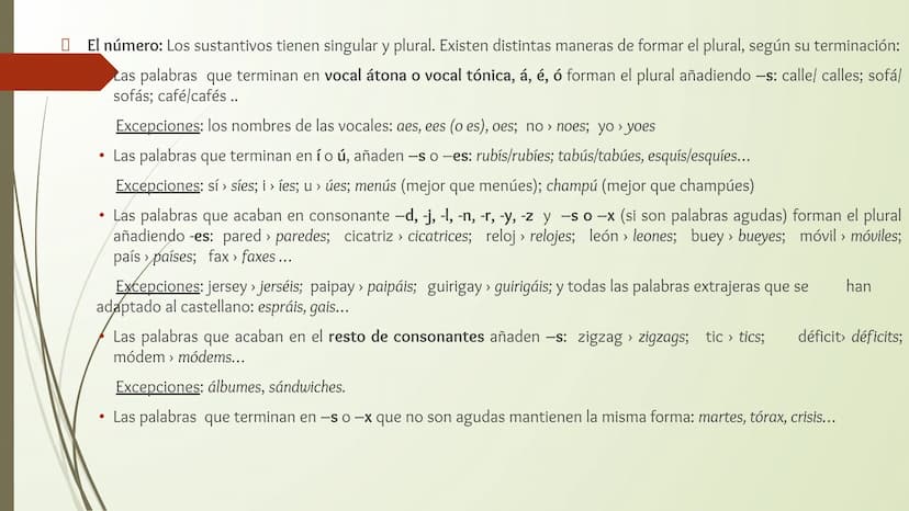 CLASES DE PALABRAS
LENGUA CASTELLANA CLASES DE PALABRAS
La Gramática de una lengua tiene dos componentes básicos que nos permiten crear cual