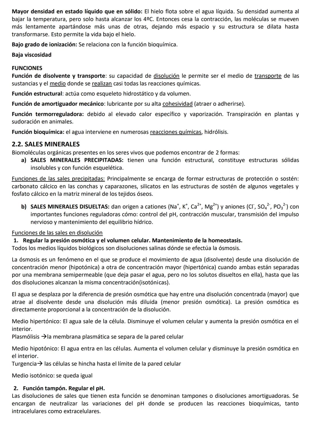LOS BIOELEMENTOS, EL AGUA Y LAS SALES MINERALES.
1. LOS BIOELEMENTOS:
Los bioelementos son los elementos químicos que constituyen la materia