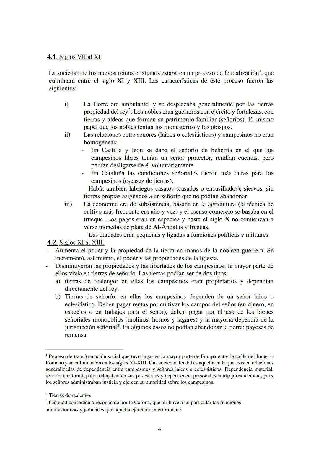 TEMA III: Los Reinos Cristianos: reconquista, repoblación y
organización social.

1. LA RECONQUISTA:
El término reconquista se refiere a la 