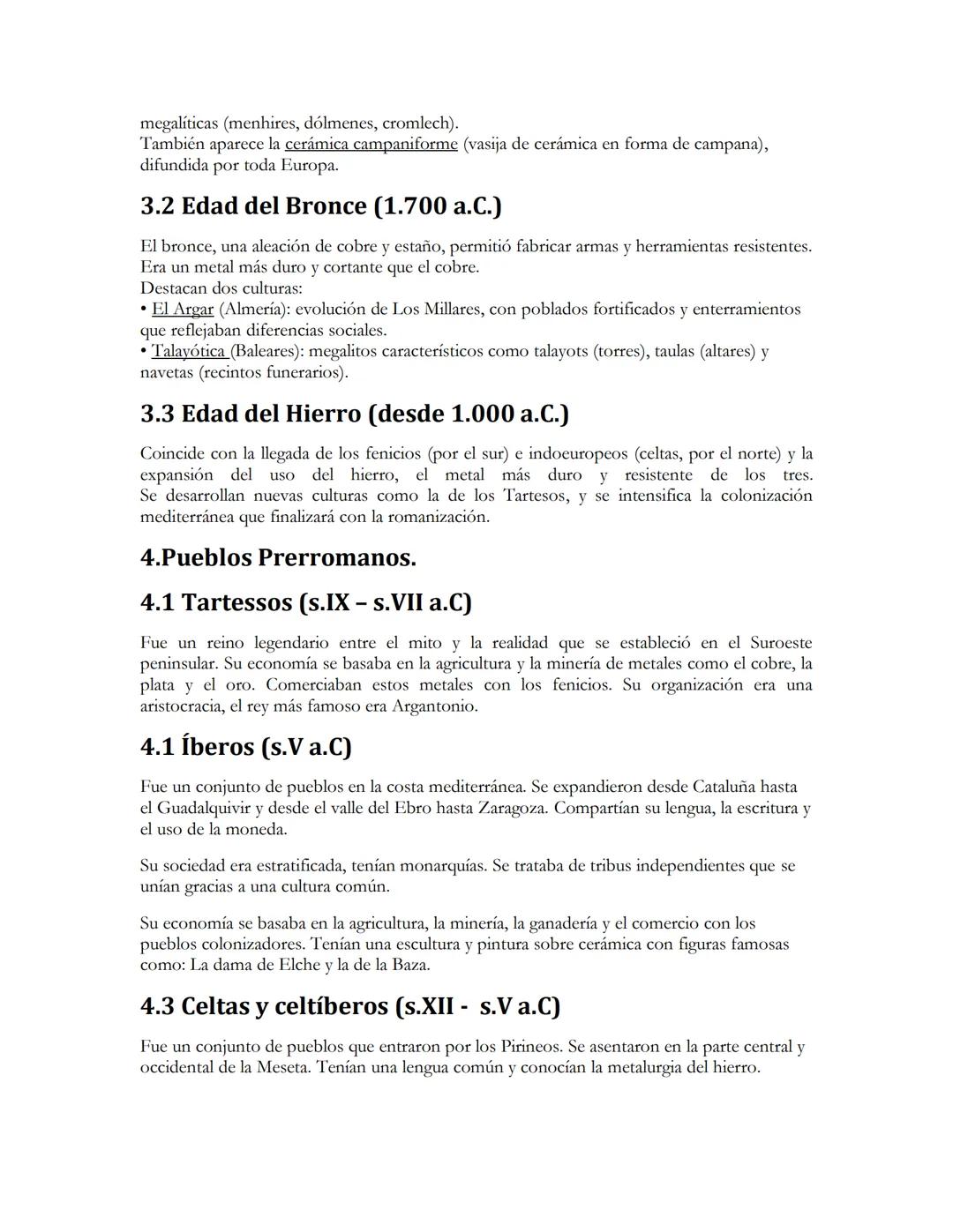 # La Prehistoria de la Península Ibérica.

## Introducción

La Prehistoria en la Península Ibérica abarca desde la aparición de los primeros