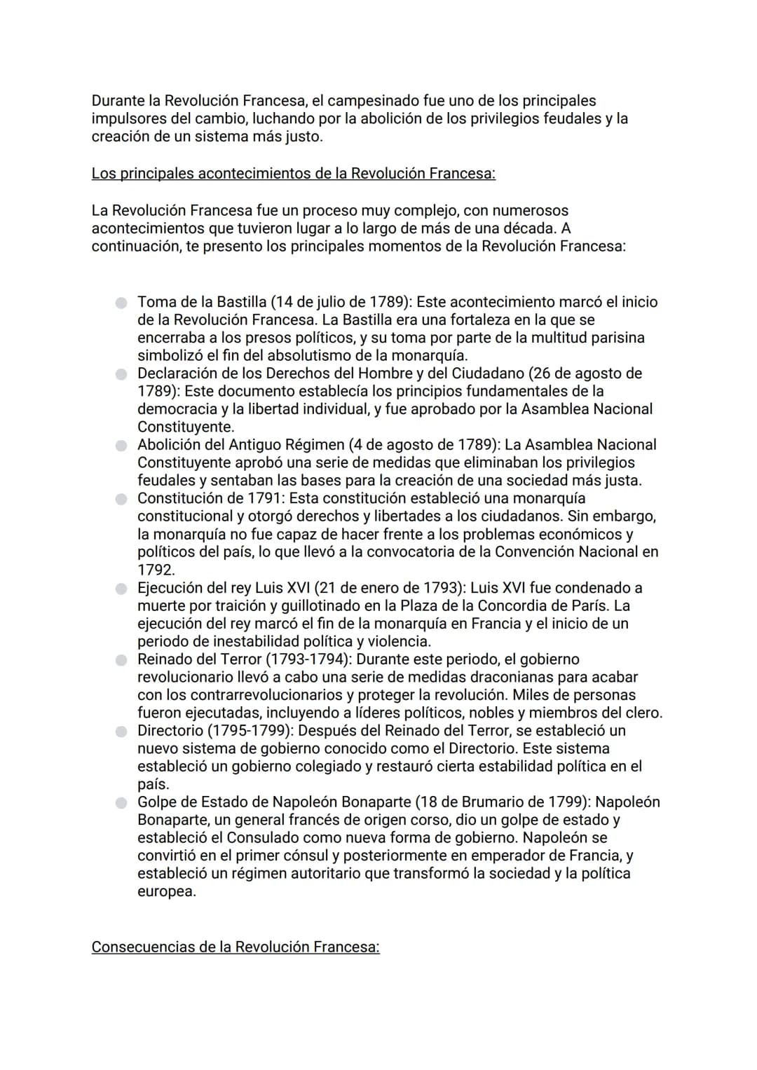La revolución francesa
La Revolución Francesa fue un movimiento político y social que tuvo lugar en
Francia en el siglo XVIII, entre 1789 y 