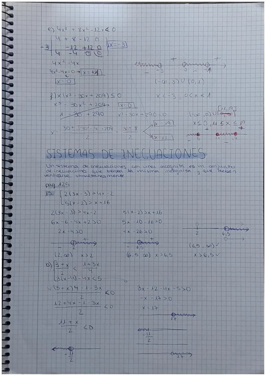TEMA REINECUACIONES
Una inecuación es una desigualdad entre dos expresiones
algebraices
- 4 x 240)
-4
pag 19
3. Resuelve
a) x + 3 <7
x < 7-3