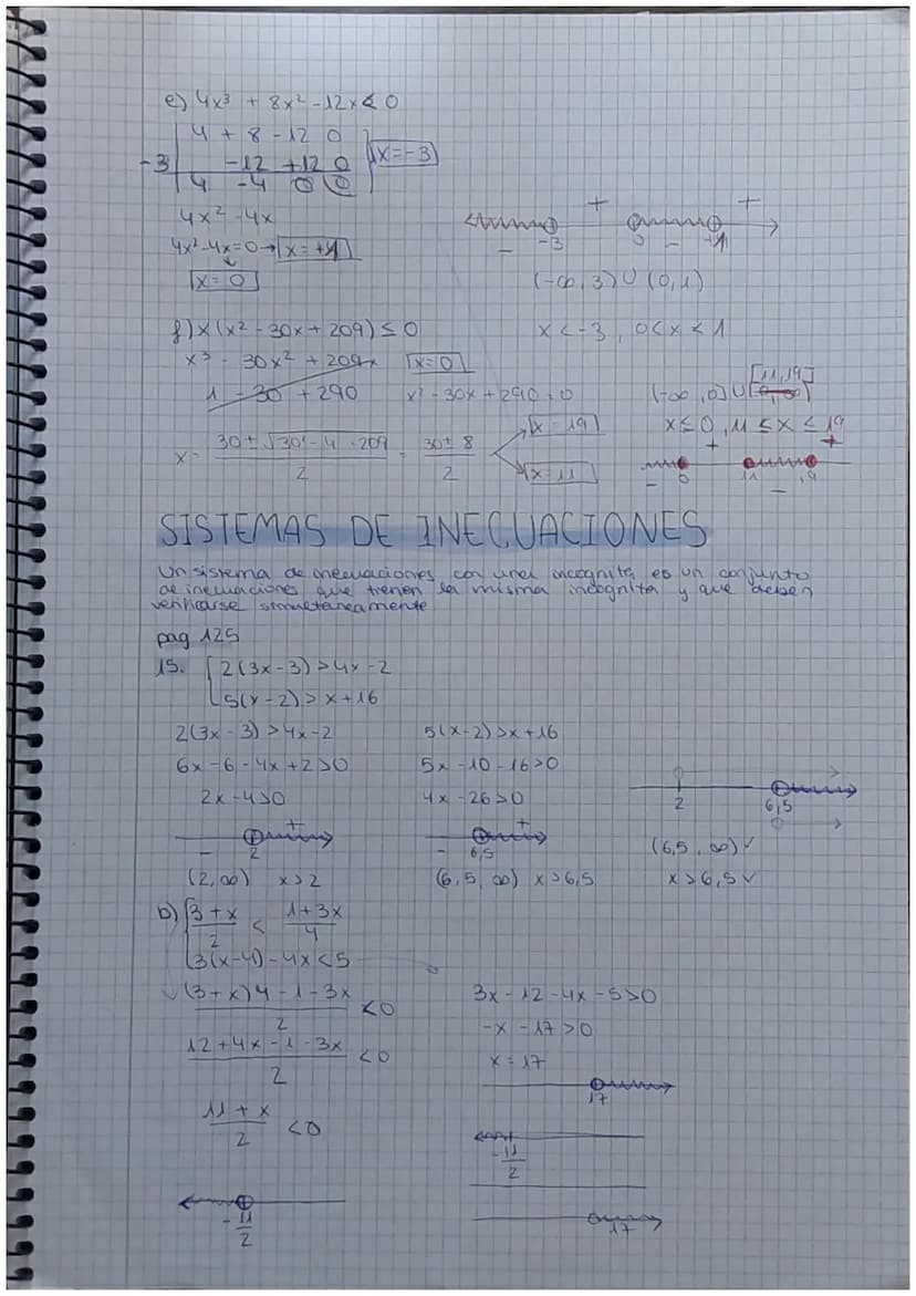 TEMA REINECUACIONES
Una inecuación es una desigualdad entre dos expresiones
algebraices
- 4 x 240)
-4
pag 19
3. Resuelve
a) x + 3 <7
x < 7-3