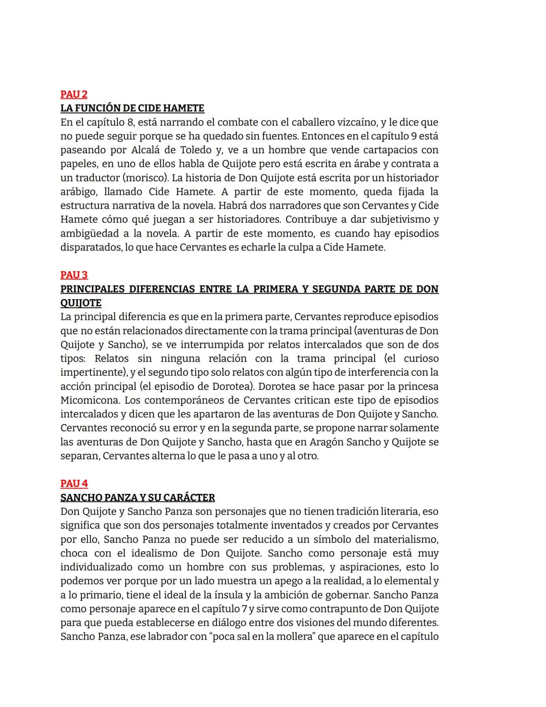APUNTES DE LITERATURA APUNTES-DON QUIJOTE
LOCALIZACIÓN
Este fragmento pertenece al capítulo... de la 1ra parte / 2nda parte de Don Quijote
d
