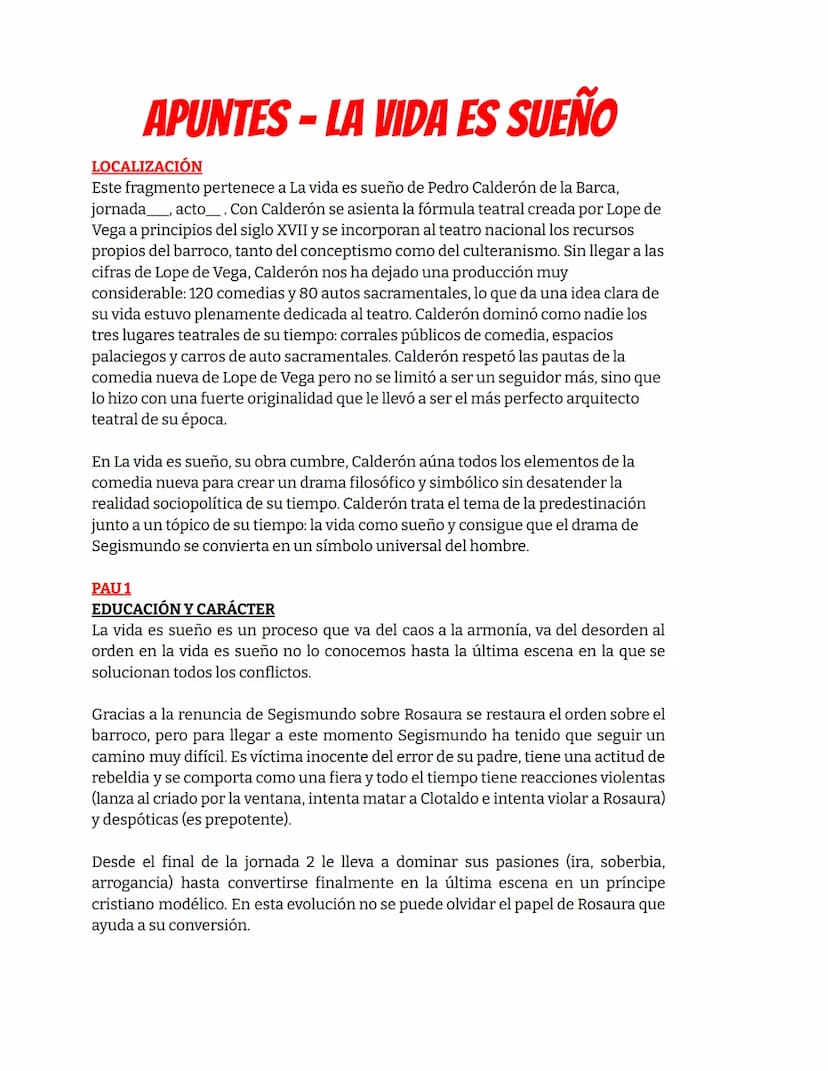 APUNTES DE LITERATURA APUNTES-DON QUIJOTE
LOCALIZACIÓN
Este fragmento pertenece al capítulo... de la 1ra parte / 2nda parte de Don Quijote
d