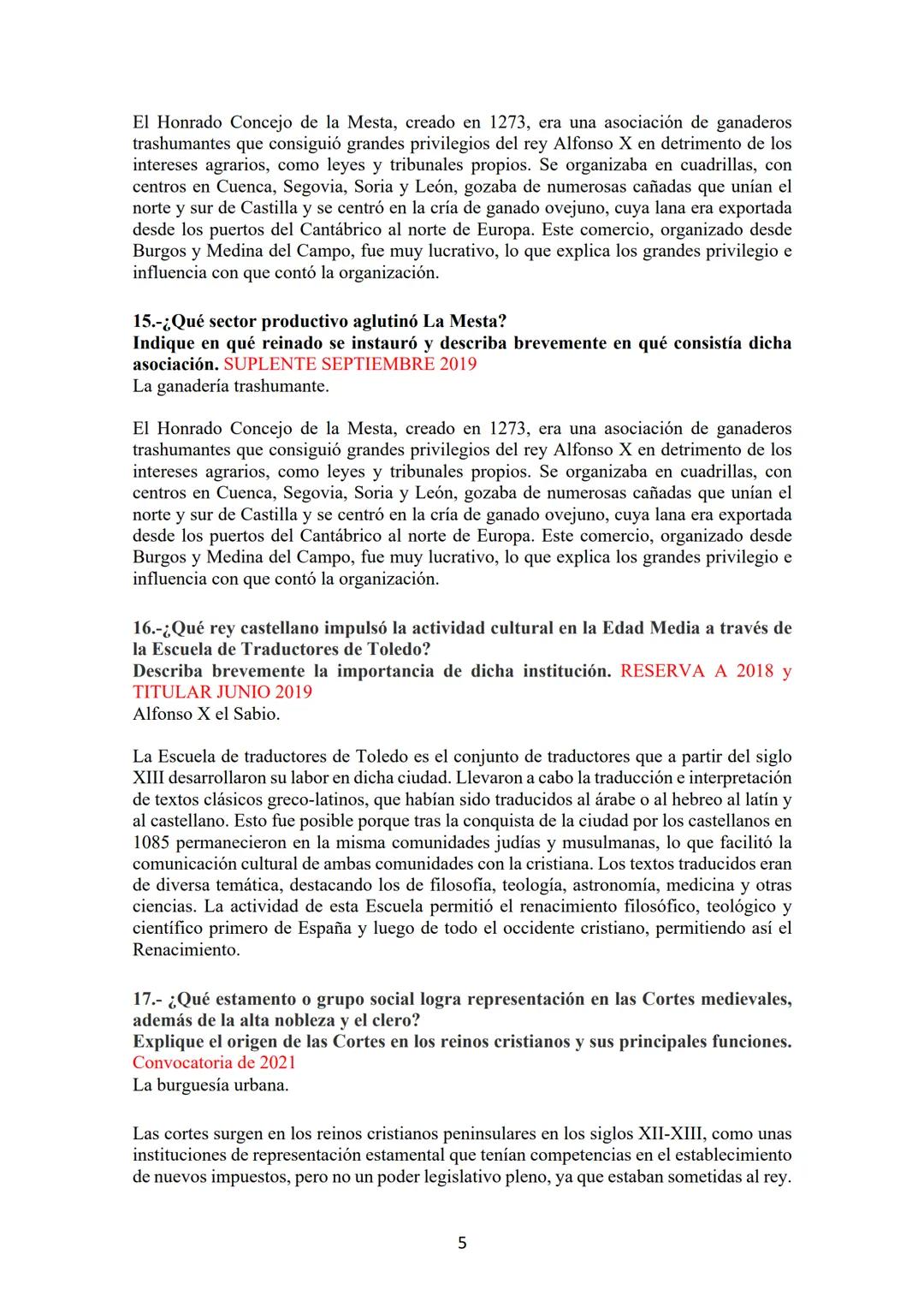 # PREGUNTAS CORTAS EDAD MEDIA (711-1474) Tema 2 (1ª
Pregunta corta)

1.-¿Qué monarquía reinaba en la Península en el 711?
Describa las causa