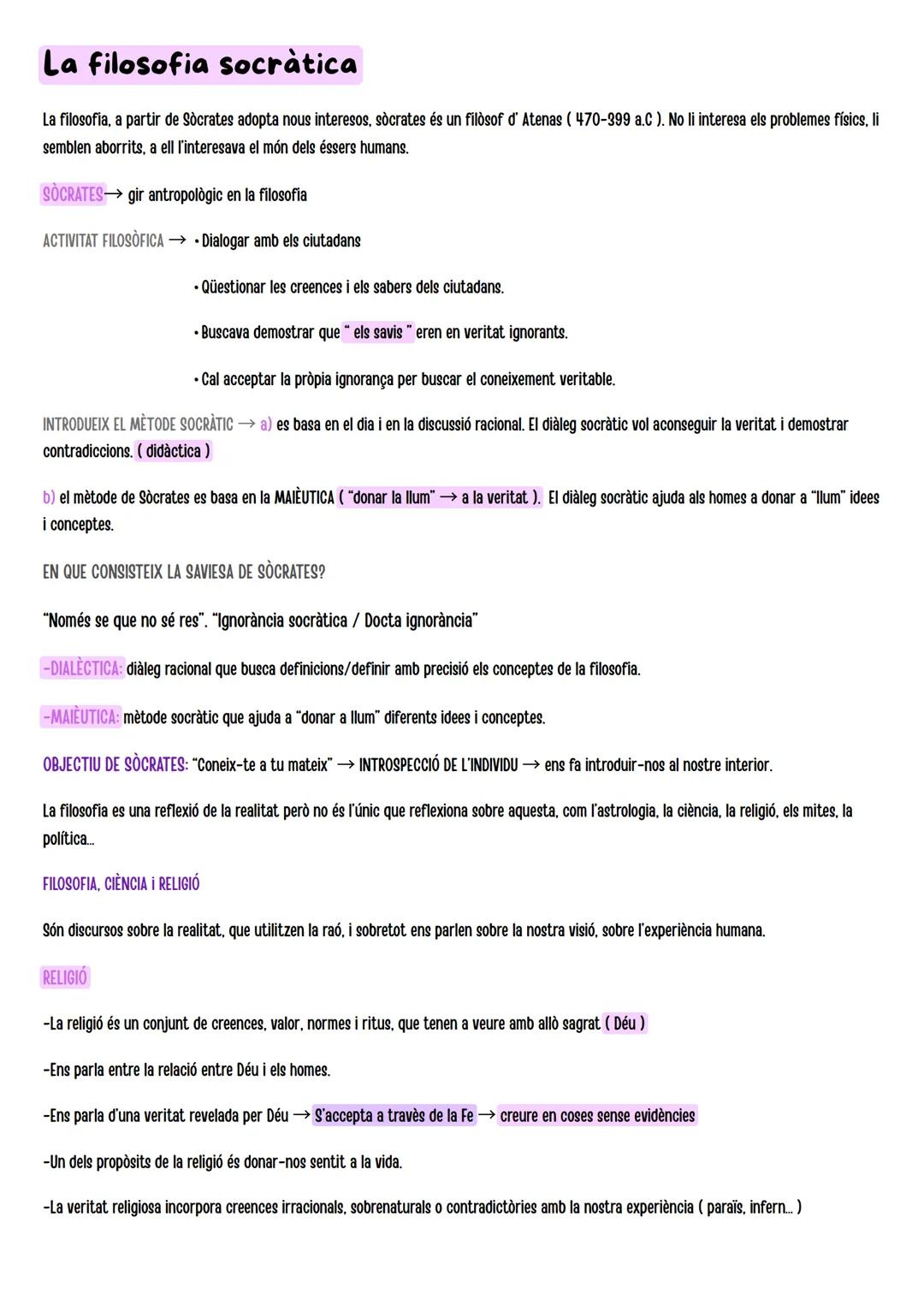 # Tema O. Introducció a la filosofia

Què és la filosofia? No hi ha una resposta clara, n'hi han moltes. Pels antics era una ciència, per a 