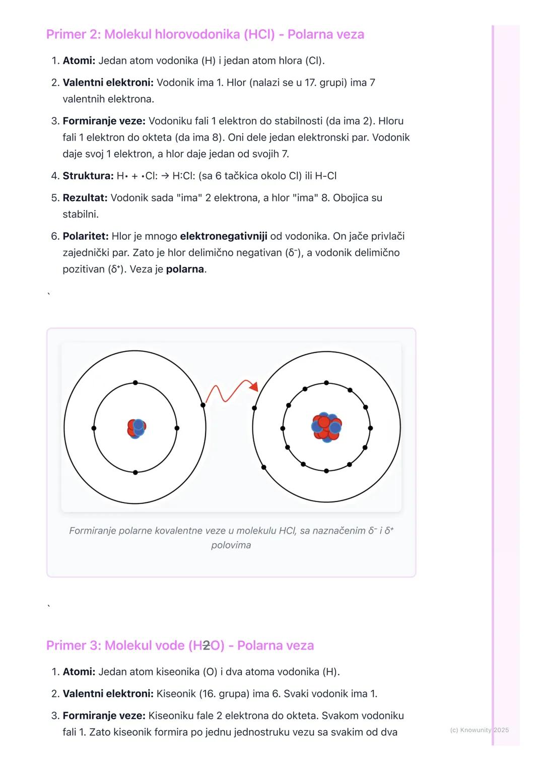 # Kovalentna veza

Šta je kovalentna veza?

Kovalentna veza je hemijska veza koja nastaje između atoma nemetala.
Ključna stvar je da atomi d