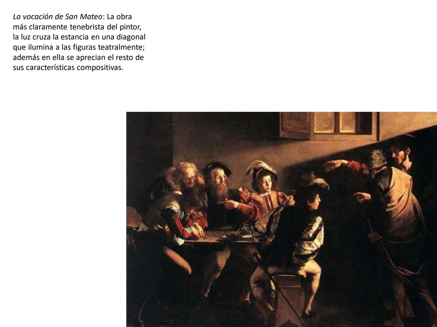 Pintura en el Barroco 1. Características generales
Las obras pictóricas barrocas, liberadas de la geometría de los cuadros del renacimiento,