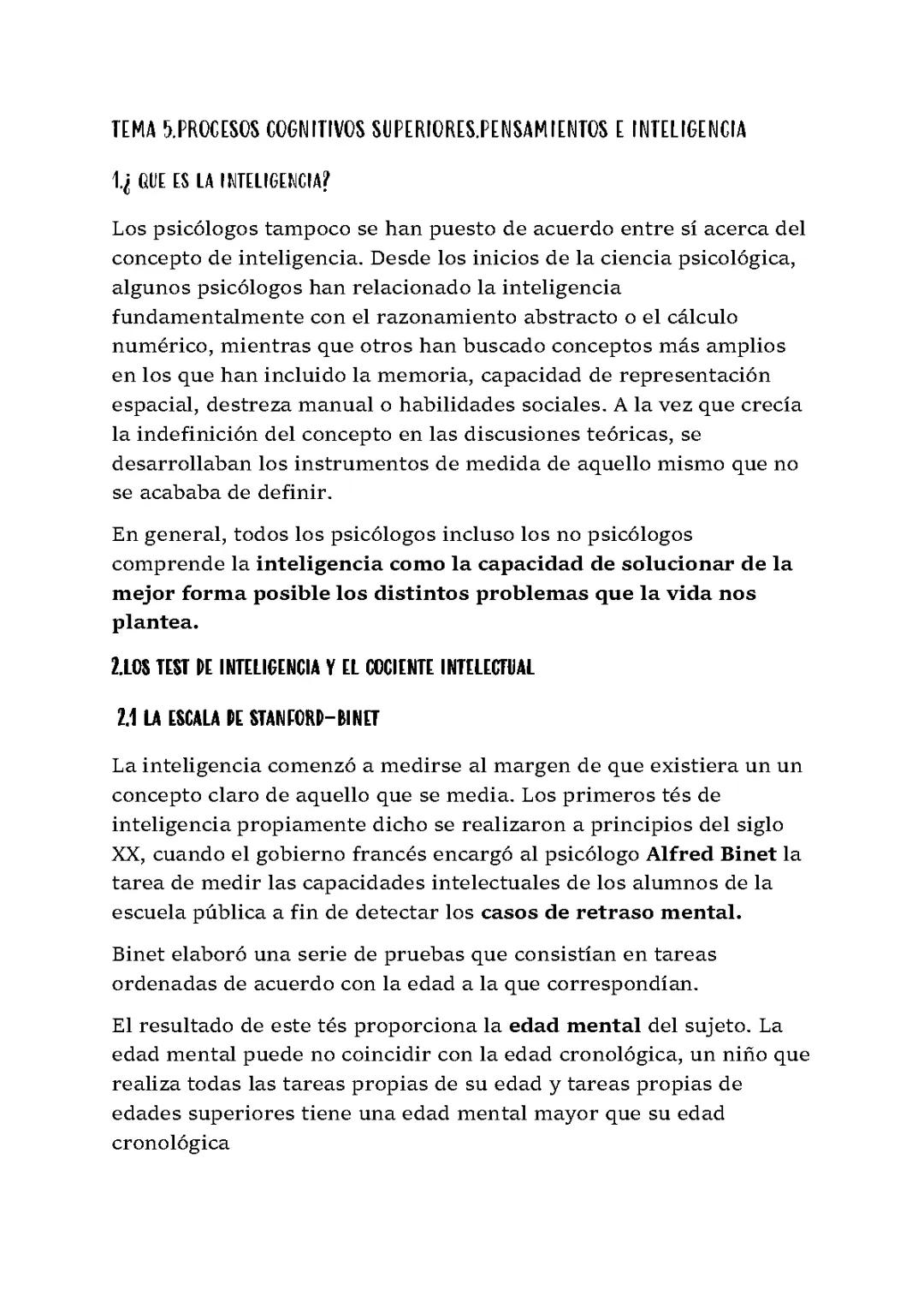 Psicología Segundo Trimestre 2023