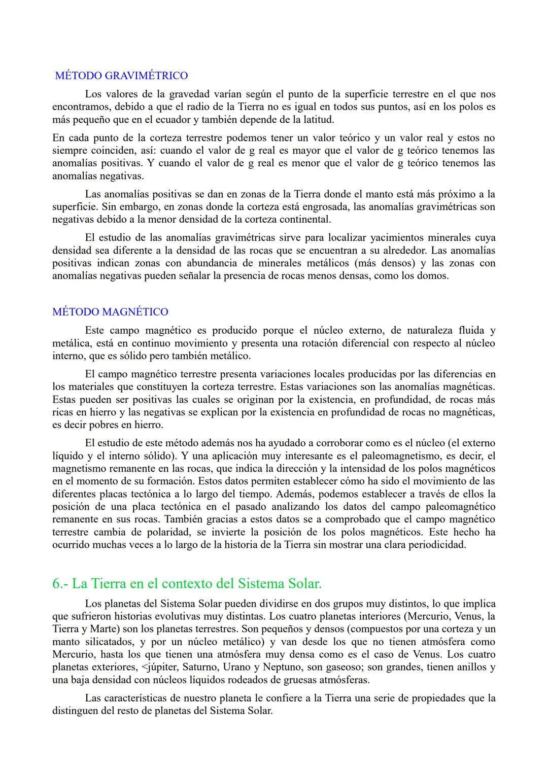 TEMA 1: El Planeta Tierra y su estudio
1. Geología: definición
2. Método científico.
3. Especialidades de la Geología.
4. Principios fundmen