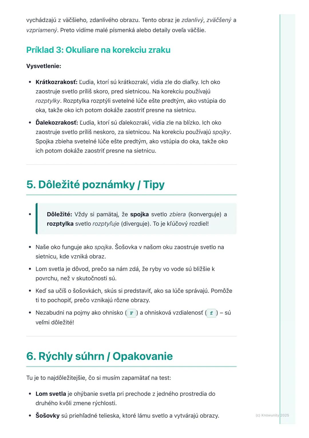 # Lom svetla a šošovky

## 1. Úvod do lomu svetla a šošoviek

Ahojte! Dnes sa budeme učiť o tom, ako sa svetlo správa, keď prechádza cez
rôz