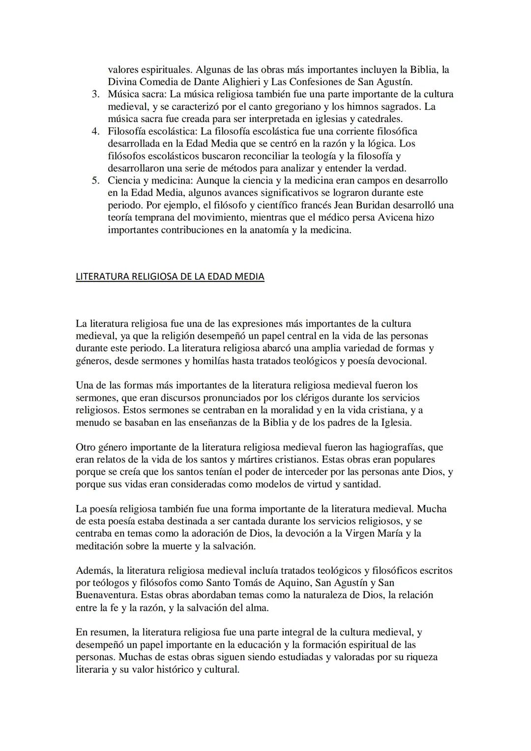 LITERATURA MEDIEVAL
La literatura medieval abarca un amplio periodo de la historia europea, desde la caída
del Imperio Romano de Occidente e
